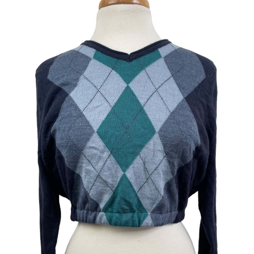 y2k plaid sweater crop top | gilmore girls inspo | fall outfits | reworked fits